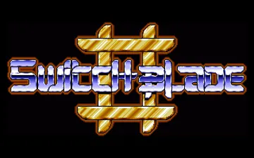 Switchblade II screen shot title